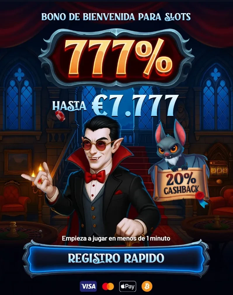 Banner del Casino Drácula