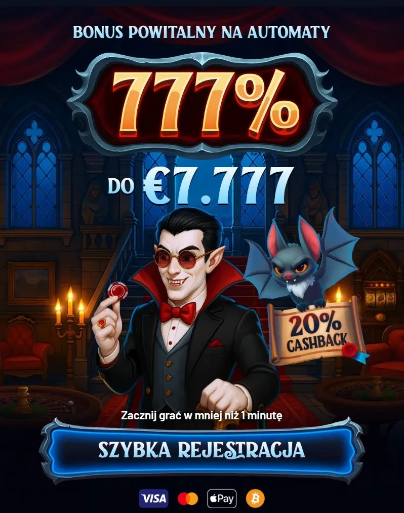 Baner kasyna Dracula