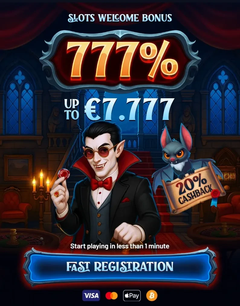 Dracula Casino banner mobile