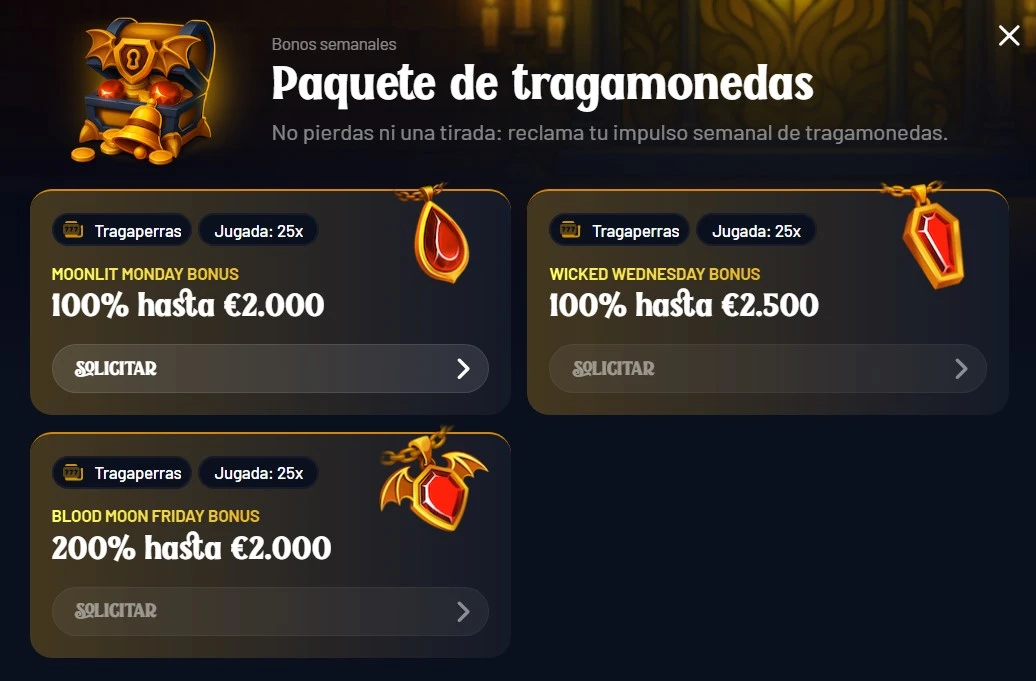 Recargas Semanales