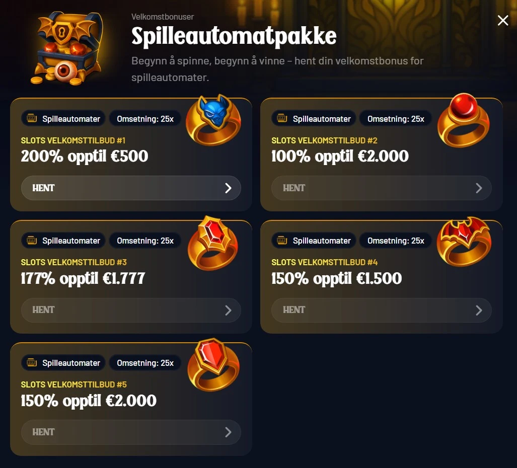 Casino Velkomstbonus
